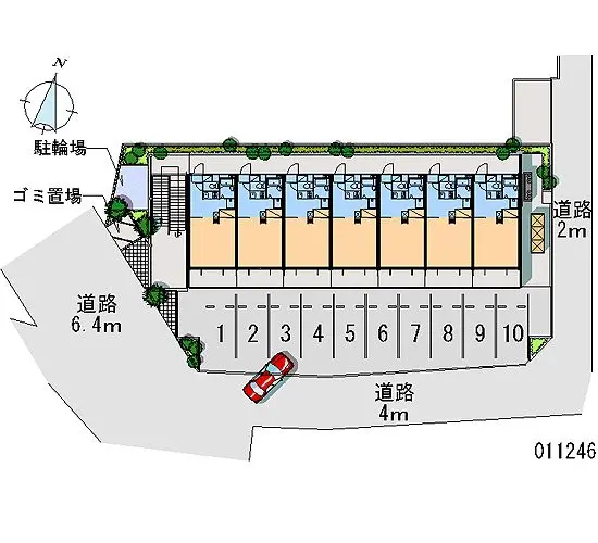 入間市仏子 月極駐車場